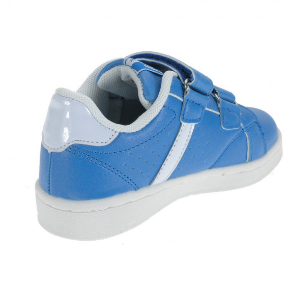 Μπλε πάνινα παπούτσια με velcro για αγόρι Beppi 111722 2
