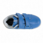 Μπλε πάνινα παπούτσια με velcro για αγόρι Beppi 111723 3