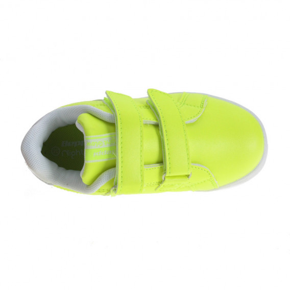 Velcro κίτρινα πάνινα παπούτσια Beppi 111731 3