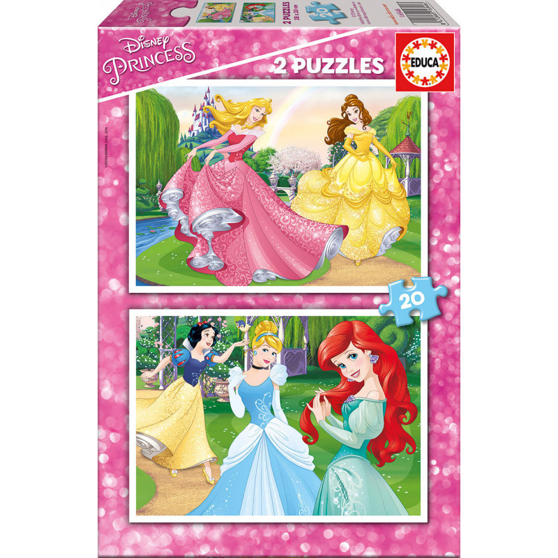 Παιδικό Παζλ 2 in 1- Πριγκίπισσες της Disney  11176