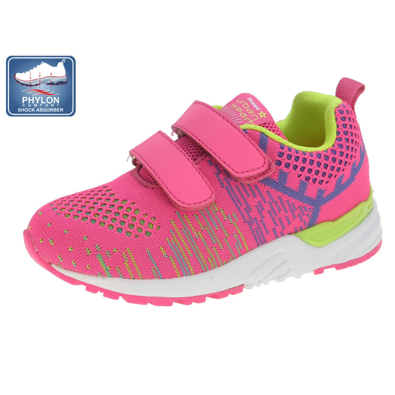 Ροζ πάνινα παπούτσια με τεχνολογία Phylon για κορίτσι  111853
