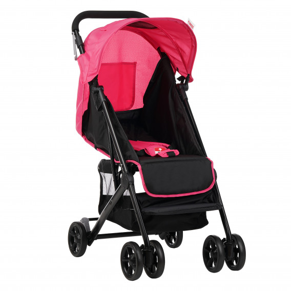 Zizito Baby Stroller - Συμπαγές, εύκολο να διπλωθεί με ροζ κάλυμμα ποδιών ZIZITO 112105 2