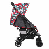 Zizito Baby Stroller - Συμπαγές, εύκολο να διπλωθεί με κάλυμμα ποδιών, κόκκινο ZIZITO 112127 3