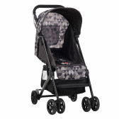 Zizito Baby Stroller - Συμπαγές, εύκολο να διπλωθεί με κάλυμμα ποδιών, γκρι ZIZITO 112136 2