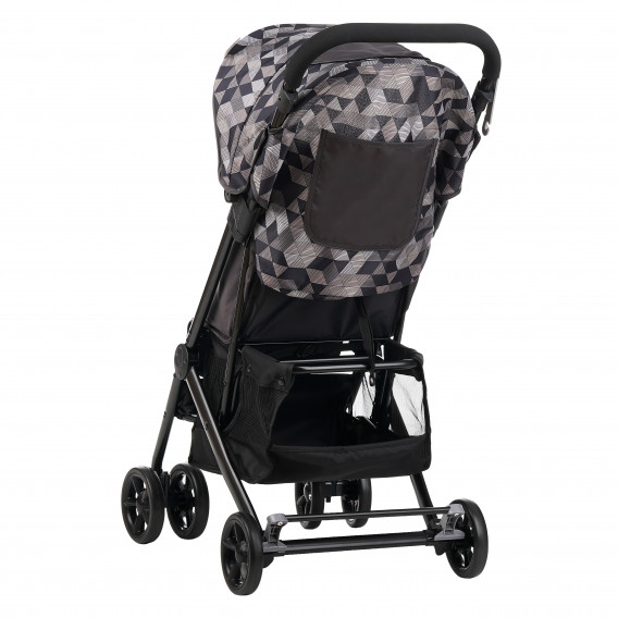 Zizito Baby Stroller - Συμπαγές, εύκολο να διπλωθεί με κάλυμμα ποδιών, γκρι ZIZITO 112138 4