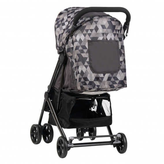 Zizito Baby Stroller - Συμπαγές, εύκολο να διπλωθεί με κάλυμμα ποδιών, γκρι ZIZITO 112139 5