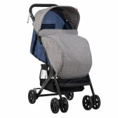 Zizito Baby Stroller - Συμπαγές, εύκολα αναδιπλούμενο με κάλυμμα ποδιών, μπλε ZIZITO 112191 11