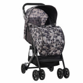 Zizito Baby Stroller - Συμπαγές, εύκολο να διπλωθεί με κάλυμμα ποδιών, γκρι ZIZITO 112211 11