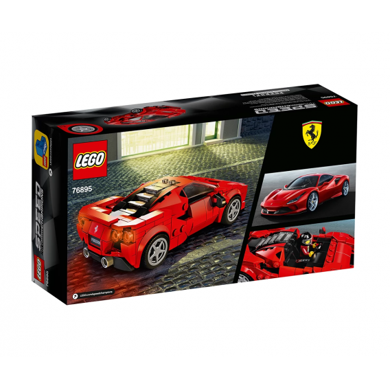 Lego Designer Ferrari F8 Tributo, 275 κομμάτια Lego 112611 2