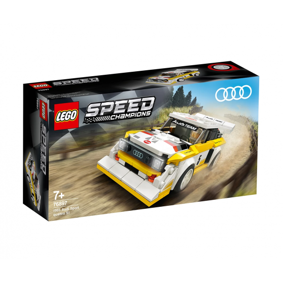 Lego Designer Audi Sport Quattro S1, 250 τεμάχια Lego 112619 