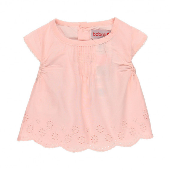 Μπλουζάκι βαμβακερό για κοριτσάκι Boboli, ροζ Boboli 112727 