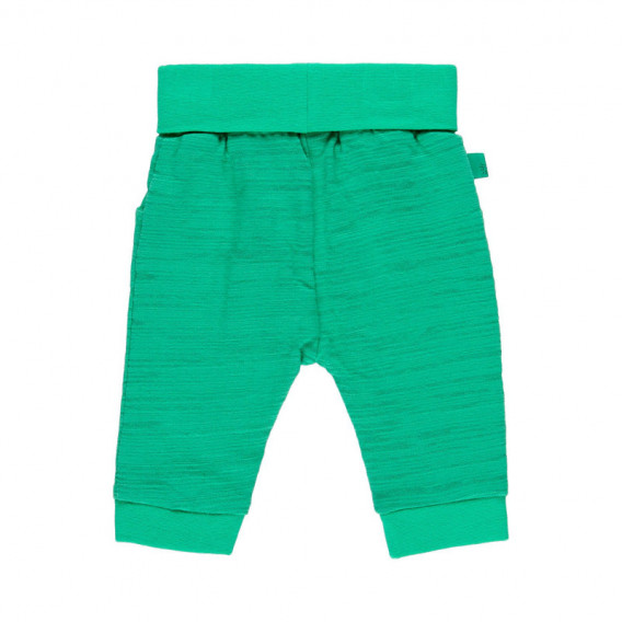 Βαμβακερά παντελόνια μωρού Boboli, πράσινο Boboli 112741 2