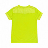 Βαμβακερό μπλουζάκι Boboli boy με τύπωμα σερφ, πράσινο Boboli 112974 2