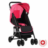 Zizito Baby Stroller - συμπαγές, εύκολα αναδιπλούμενο, ροζ ZIZITO 113563 