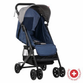 Zizito Baby Stroller - συμπαγές, εύκολο στην αναδίπλωση, μπλε ZIZITO 113564 