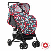 Zizito Baby Stroller - Συμπαγές, εύκολο να διπλωθεί με κάλυμμα ποδιών, κόκκινο ZIZITO 113569 