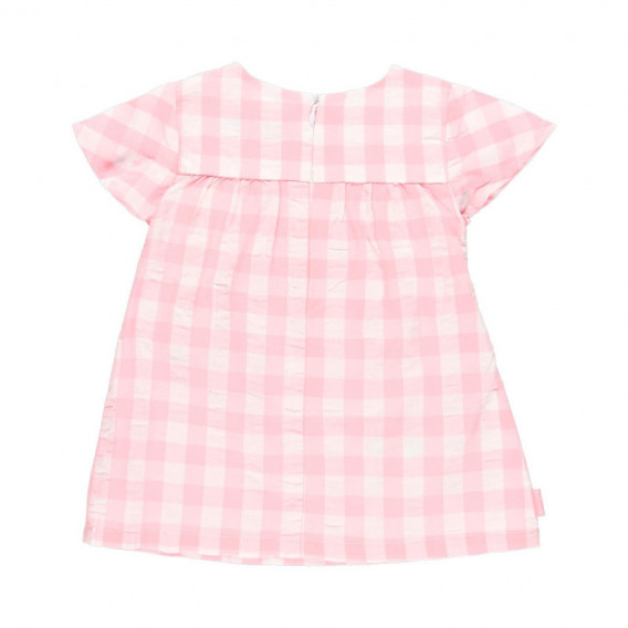 Κοριτσίστικο φόρεμα, ροζ και λευκό καρό Boboli 113728 2