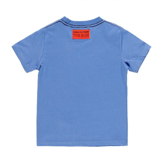 Βαμβακερό μπλουζάκι Boboli για αγόρι με στάμπα "23", μπλε Boboli 113965 2