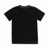 Μπλουζάκι για αγόρια με στάμπα Cool Style, μαύρο Boboli 113968 2