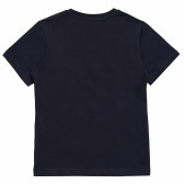 Βαμβακερό μπλουζάκι για αγόρι με στάμπα "Bright", μαύρο Acar 114422 4