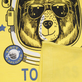 Μπλουζάκι για αγόρι με την ένδειξη "Mission to Mars", κίτρινο Acar 114513 3
