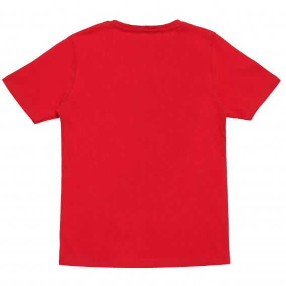 Μπλουζάκι του αγοριού με την ένδειξη "Mission to Mars", κόκκινο Acar 114518 4