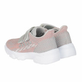 Αθλητικά παπούτσια με velcro για κορίτσια, ροζ Star 114657 2