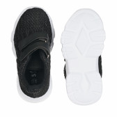 Αθλητικά παπούτσια με σόλα και velcro για αγόρια, σκούρο γκρι Star 114664 3