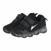 Αθλητικά παπούτσια με Velcro για αγόρια, μαύρο Star 114665 