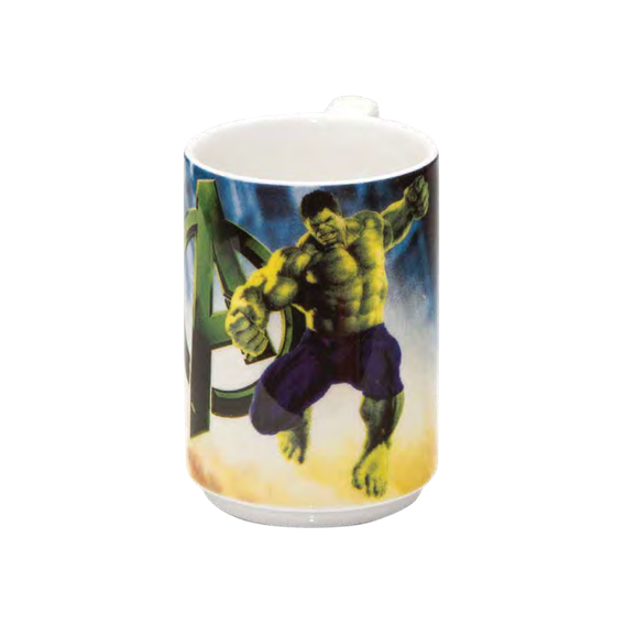 Ποτήρι πορσελάνης Hulk 300 ml, 3+ ώρες Disney 114737 