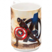Captain America Porcelain Cup 300 ml, 3+ ώρες Disney 114739 