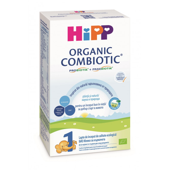 BIO Γάλα για βρέφη Combiotic 1, κουτί 300 g Hipp 114894 
