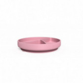 Κολλητικό πιάτο σιλικόνης σε ροζ χρώμα Everyday baby 114975 2