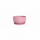 Κολλητικό μπολ σιλικόνης σε ροζ χρώμα Everyday baby 114983 