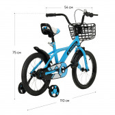 Jack 16 παιδικό ποδήλατο σε μπλε χρώμα ZIZITO 115033 3