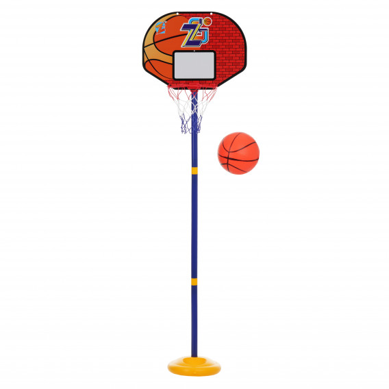 Μπάσκετ καλάθι με δίχτυ και μπάλα, ρυθμιζόμενο από 68 έως 144 εκ GT 115364 