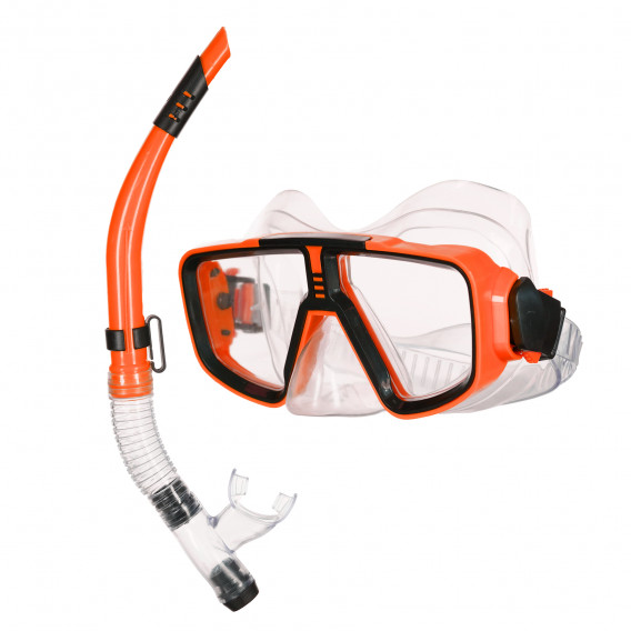 Σετ μάσκας και αναπνευστήρα, πορτοκαλί HL 116113 