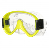 Σετ μάσκας κατάδυσης με αναπνευστήρα, κίτρινο HL 116127 4