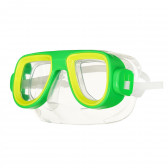 Σετ κολύμβησης - μάσκα αναπνευστήρα, πράσινο HL 116176 4