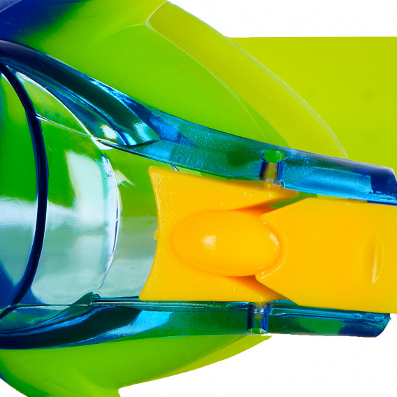 Γυαλιά κολύμβησης με θήκη αποθήκευσης, πράσινο / μπλε HL 116195 3