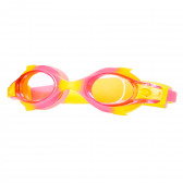 Γυαλιά κολύμβησης με θήκη αποθήκευσης, κίτρινο / ροζ HL 116197 2