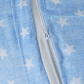 Μαξιλάρι θηλασμού μπλε χρώματος με αστεράκια Inter Baby 116333 9