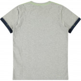 Μπλουζάκι με γραφικό σχέδιο για αγόρια γκρι Name it 116447 2
