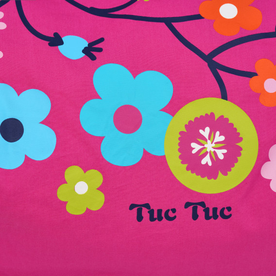 Πορτ μπεμπέ με φλοράλ σχέδια, από τη σειρά Kimono Tuc Tuc 117437 4