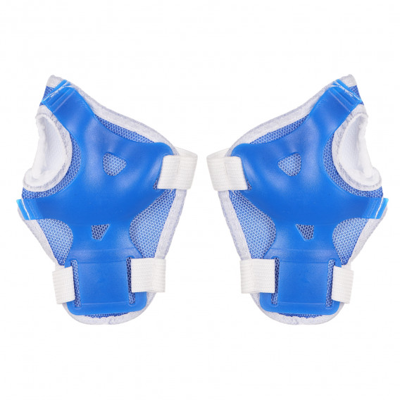 Σετ από προστατευτικά για γόνατα και αγκώνες σε μπλε χρώμα  118555 6