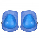 Σετ από προστατευτικά για γόνατα και αγκώνες σε μπλε χρώμα  118557 8