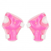 Σετ από προστατευτικά για γόνατα και αγκώνες σε ροζ χρώμα  118559 3