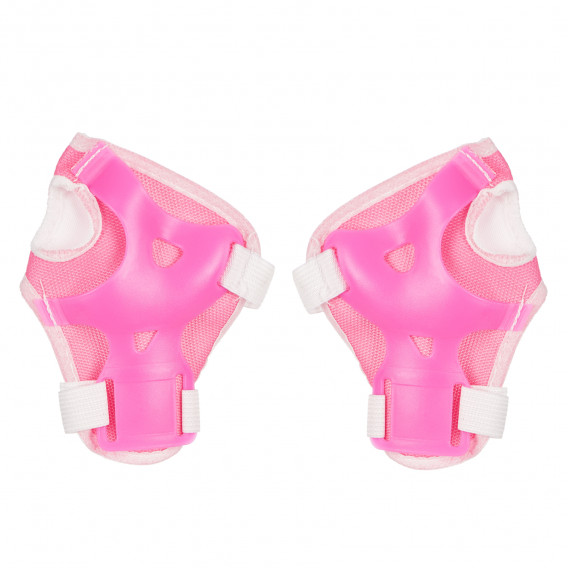 Σετ από προστατευτικά για γόνατα και αγκώνες σε ροζ χρώμα  118559 3