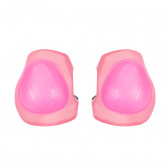 Σετ από προστατευτικά για γόνατα και αγκώνες σε ροζ χρώμα  118561 5