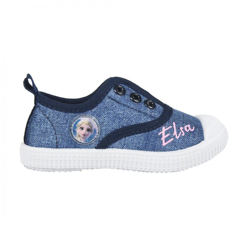 Πάνινα παπούτσια χωρίς δεσμούς με μια εκτύπωση της Έλσα από την ταινία Frozen 2 για ένα κορίτσι  118954